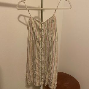 Forever 21 rainbow stripe dress